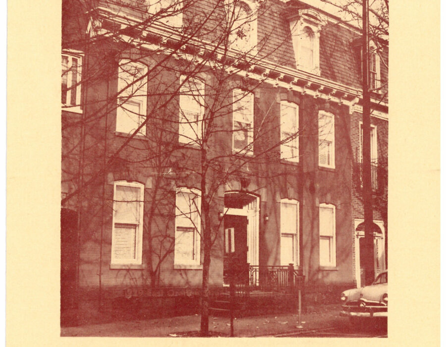 LC Lancaster Orange Street House 1955 02 Service of Dedication Booklet