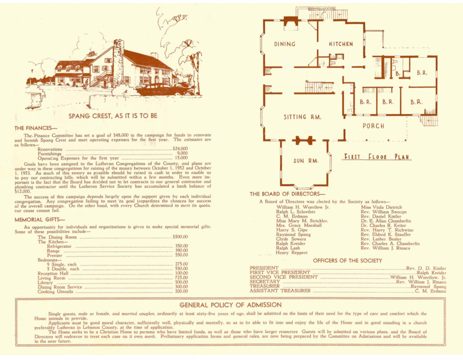 SC Amelia Spang Strickler Mansion 1953 10 Spang Crest As It Is Today 01