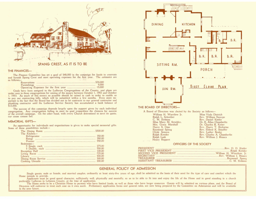 SC Amelia Spang Strickler Mansion 1953 10 Spang Crest As It Is Today 01